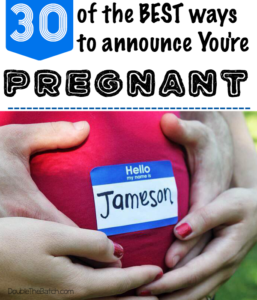 Great Ideas for announcing pregnancy!