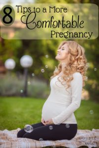 Pregnancy is hard enough with everything your body has to go through. Try these 8 simple ways to be more comfortable during pregnancy.