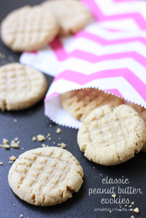 The BEST peanut butter cookies