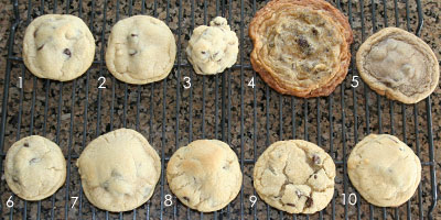 not only does this blogger give you the recipe for the BEST chocolate chip cookies, but she tells you how to avoid all the common "cookie problems"