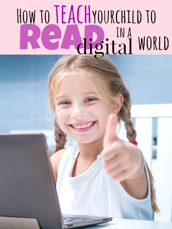 How to Teach Your Child to Read in a Digital World Uplifting Mayhem