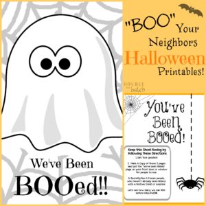 Looking for a fun and easy Halloween Tradition to start up with your kids? Use these cute Halloween Printables and have your kids "Boo" their neighbors!