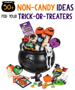 Fun non-candy Halloween prizes for trick-or-treaters or Halloween parties!