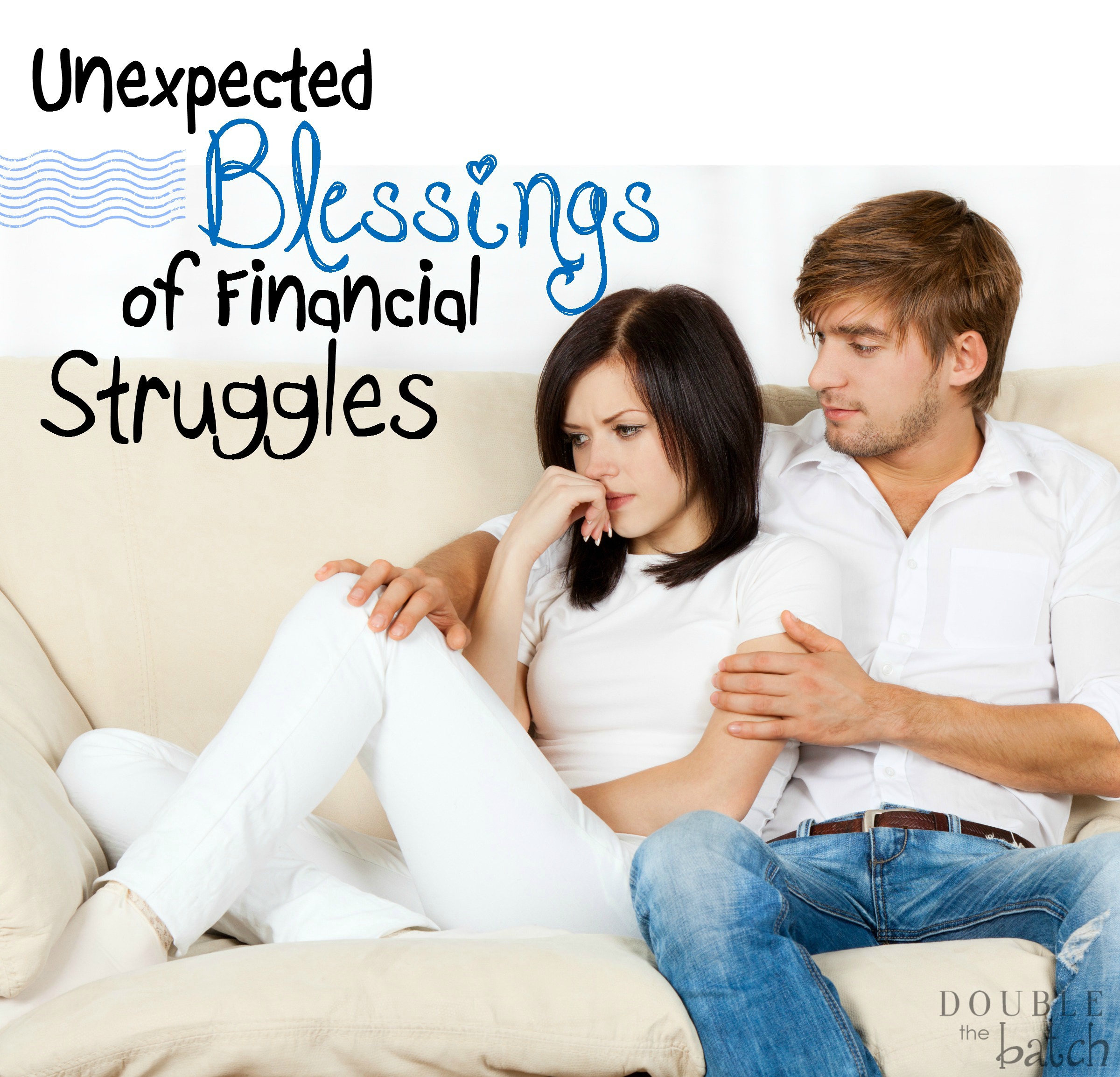 A great perspective on the blessings that come through financial struggles!