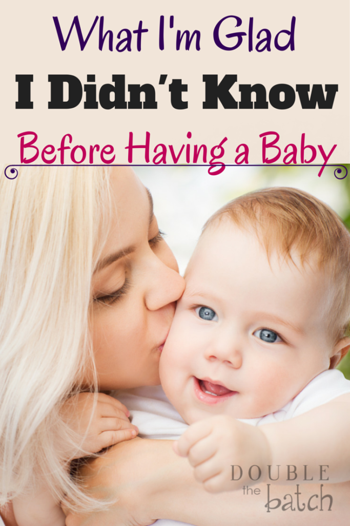 A funny and sweet perspective on how having your first baby changes you forever.