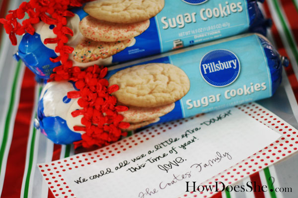 sugar cookies gift
