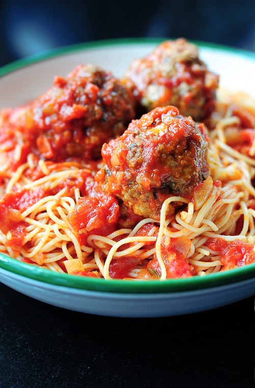 Spaghetti and Meatballs by She Wears Many Hats