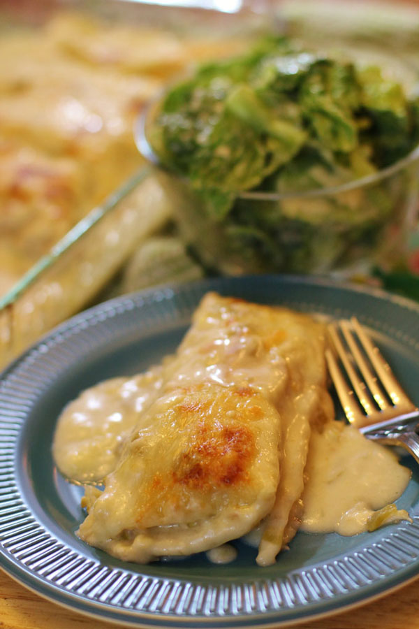 White Chicken Enchiladas by Joyful Momma's Kitchen