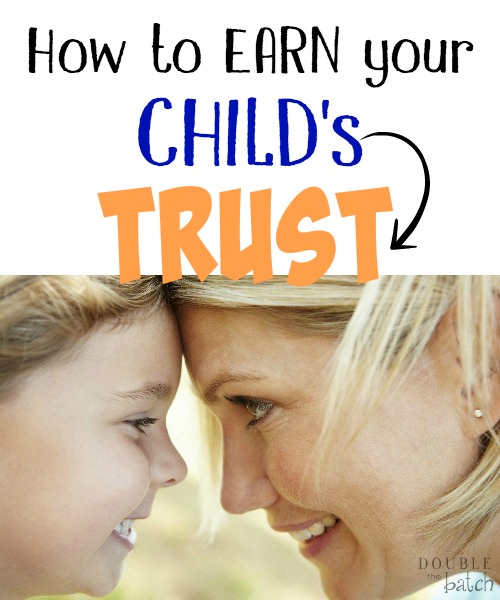 Never underestimate the importance of a child's trust!