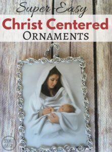 These ornaments are so easy to make and look beautiful on the Christmas tree! Start a new tradition with the kids this year that won't bust your Christmas budget and brings the true reason for the season into your home.