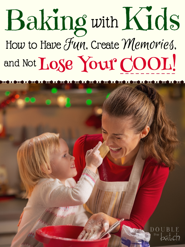 Want to have fun baking with kids, but you're afraid of the messy chaos? Take a deep breath! You can do this!