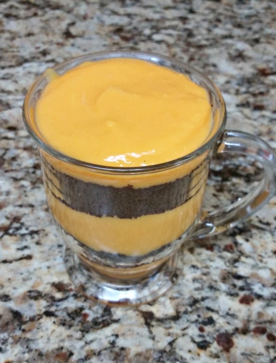 orange goblin pudding cups