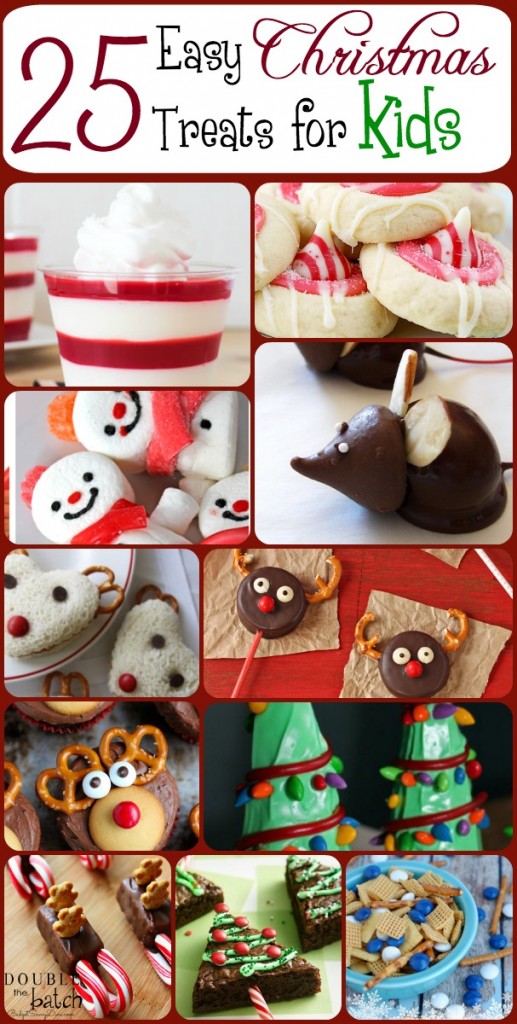 25 CUTE and EASY Christmas treats for KIDS!
