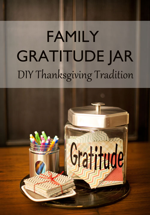 Gratitude jar