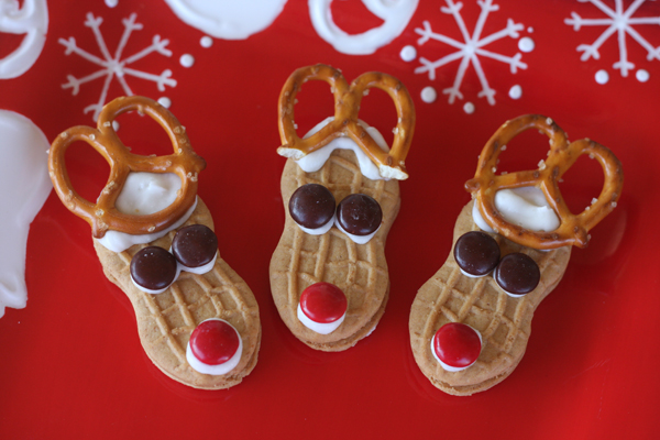 Nutter Butter Reindeers by Our Best Bites