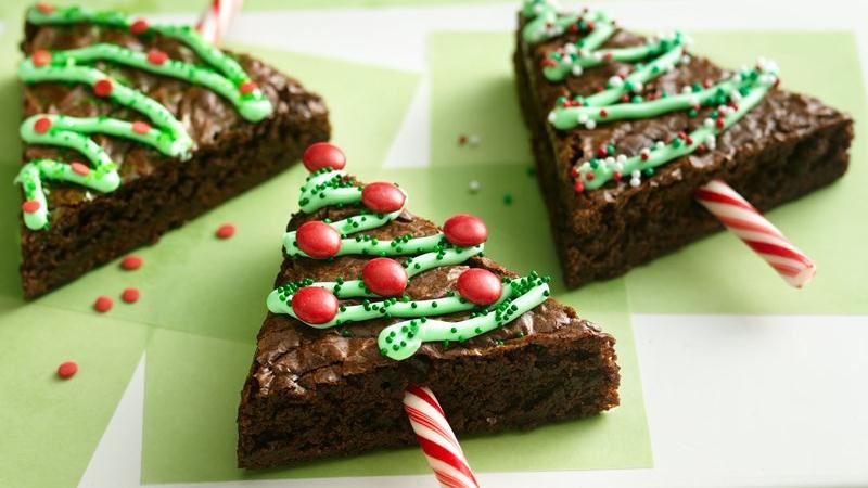 Holiday Tree Brownies by Betty Crocker