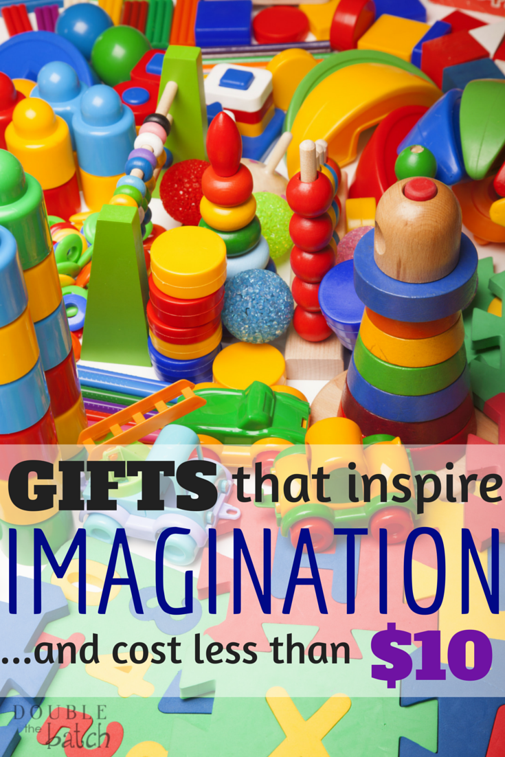 Budget friendly toys for kids that inspire imagination. 