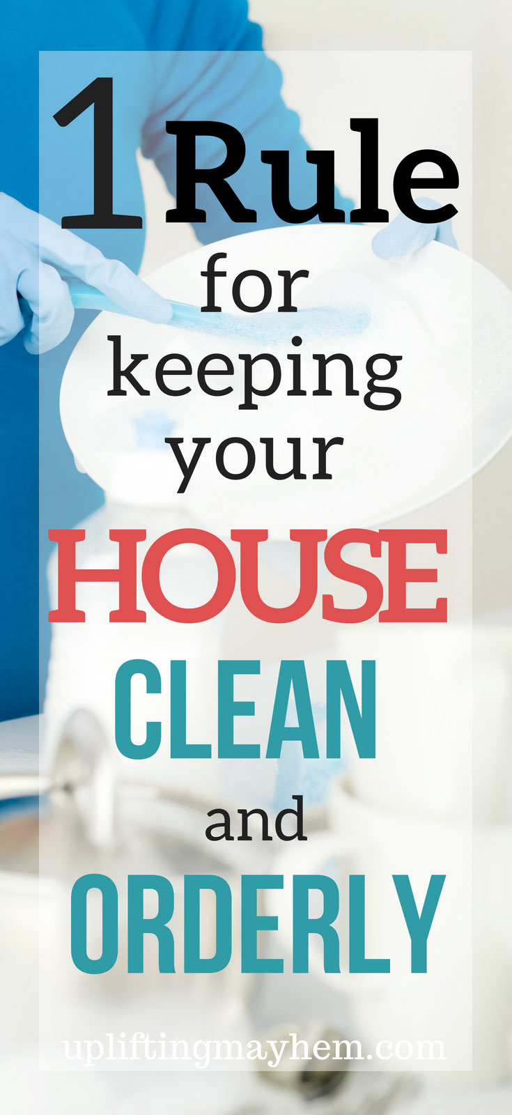 House cleaning is never ending! This cleaning tip will help you keep a clean house