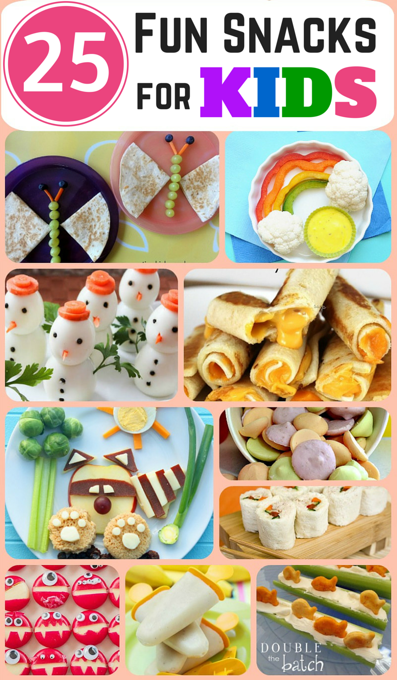 Cute and fun snacks you can make for your kids! Great for parties and special occasions! 