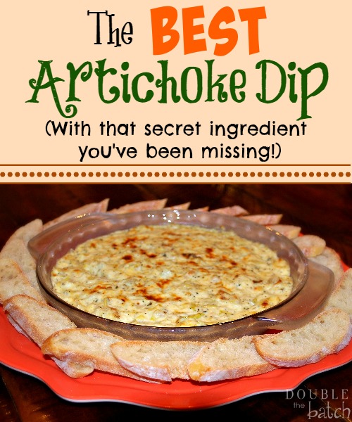 Wondering what your Artichoke Dip is missing to take it from ok to Awesome? Read more to find out.