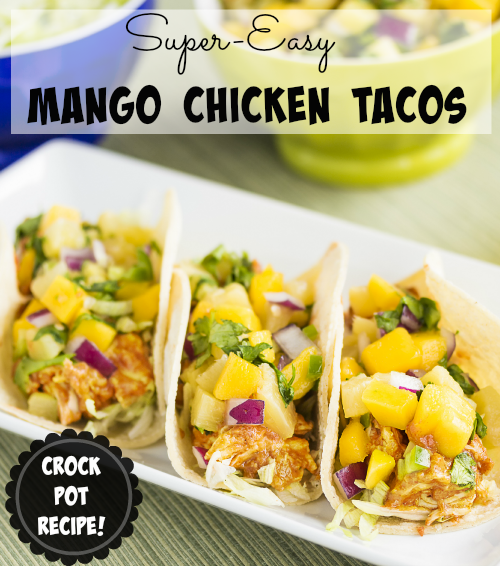 Costco's Mango salsa + Chicken = Awesomeness. We have it as tacos the first night, nachos (or burritos) the 2nd night, and if there's any left by the 3rd night, it goes on a salad. It tastes good a variety of ways!