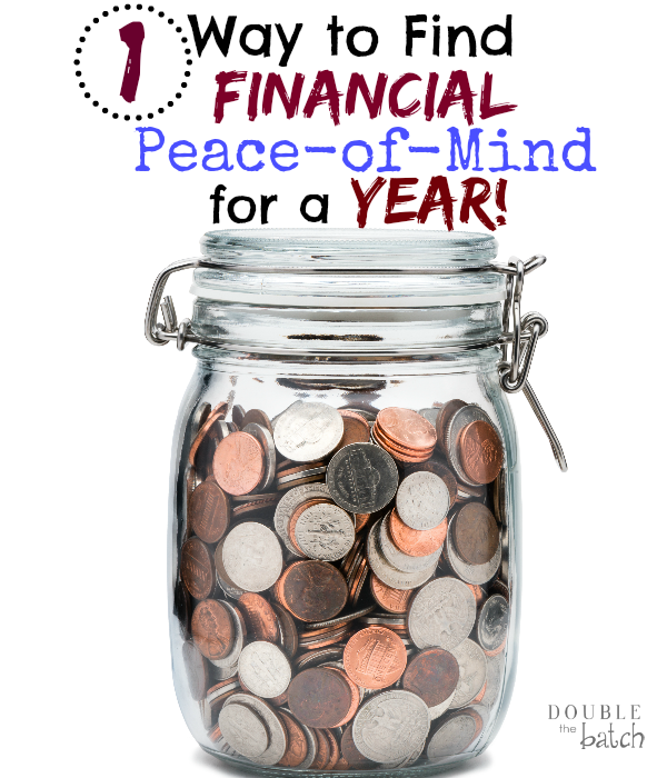 Living from paycheck to paycheck can make it hard when the unexpected happens. Here is a great way my husband and I find financial peace of mind BEFORE that happens!