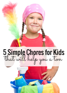 cleaning tips for moms with kids