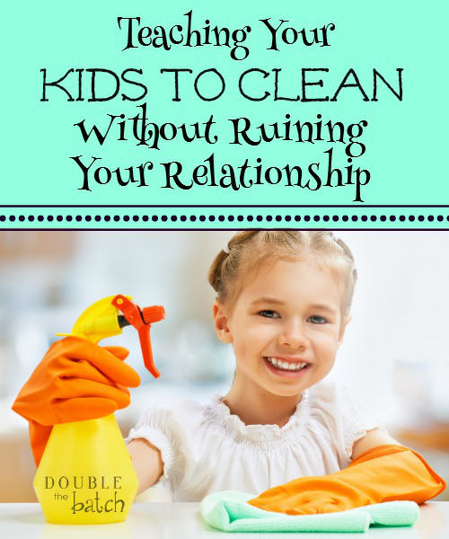 getting kids to clean