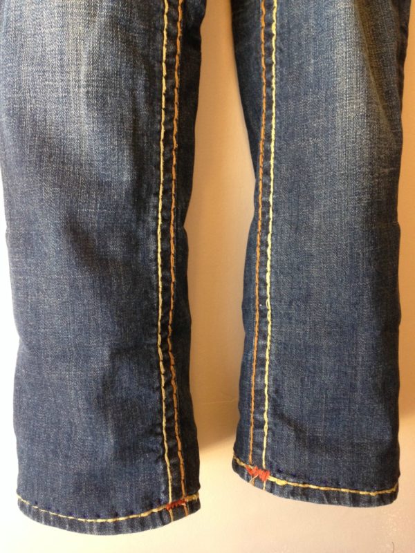 How to Hem Your Pants by Hand and Keep the Original Stitching