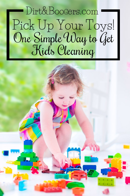 getting kids to clean