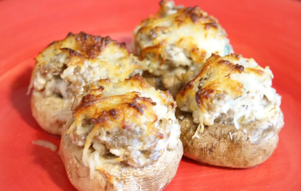 stuffed mushrooms