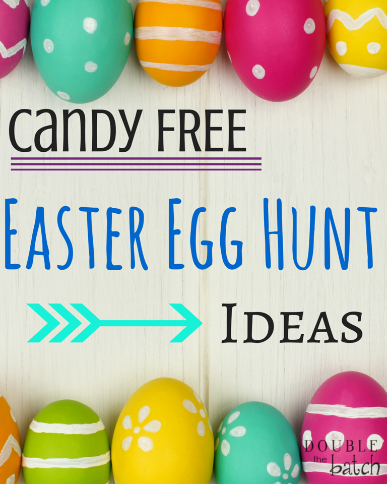Candy Free Easter Egg Hunt Ideas
