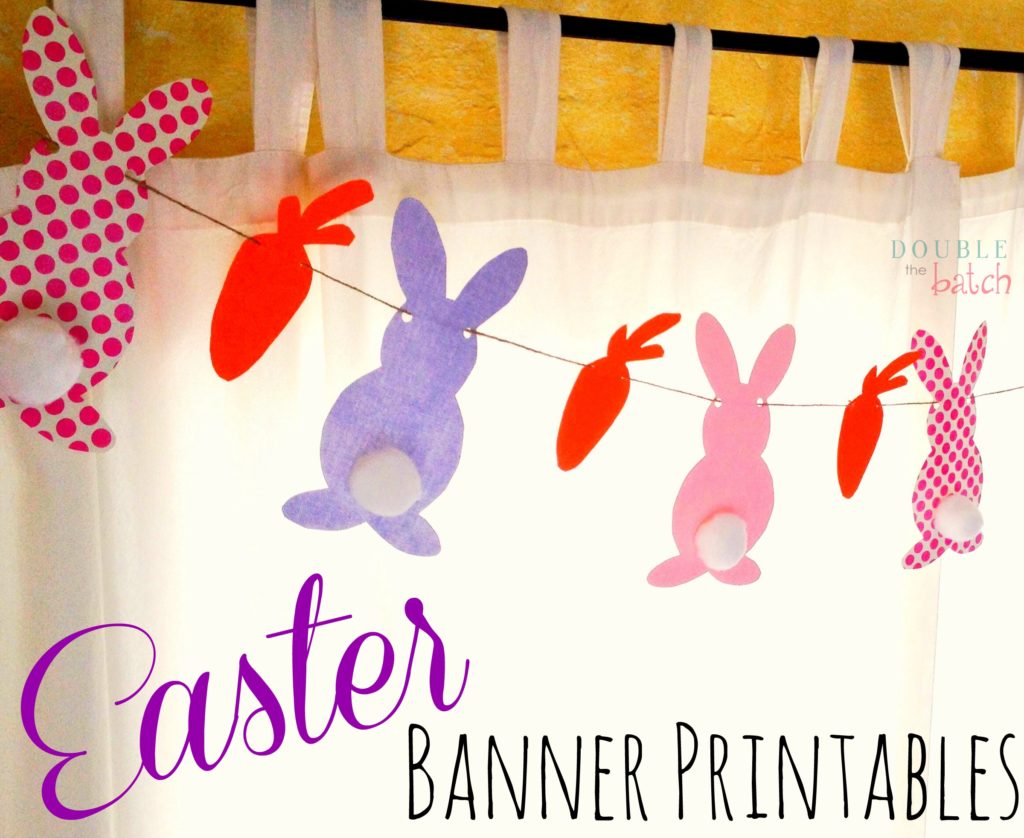 FREE Easter Banner Printable