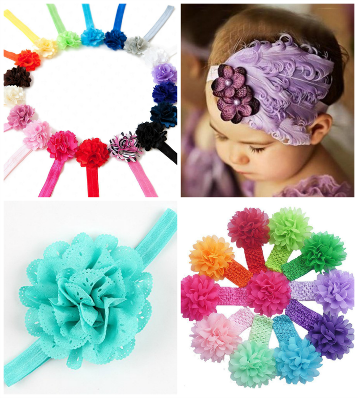 How to get flower headbands for a buck or less!