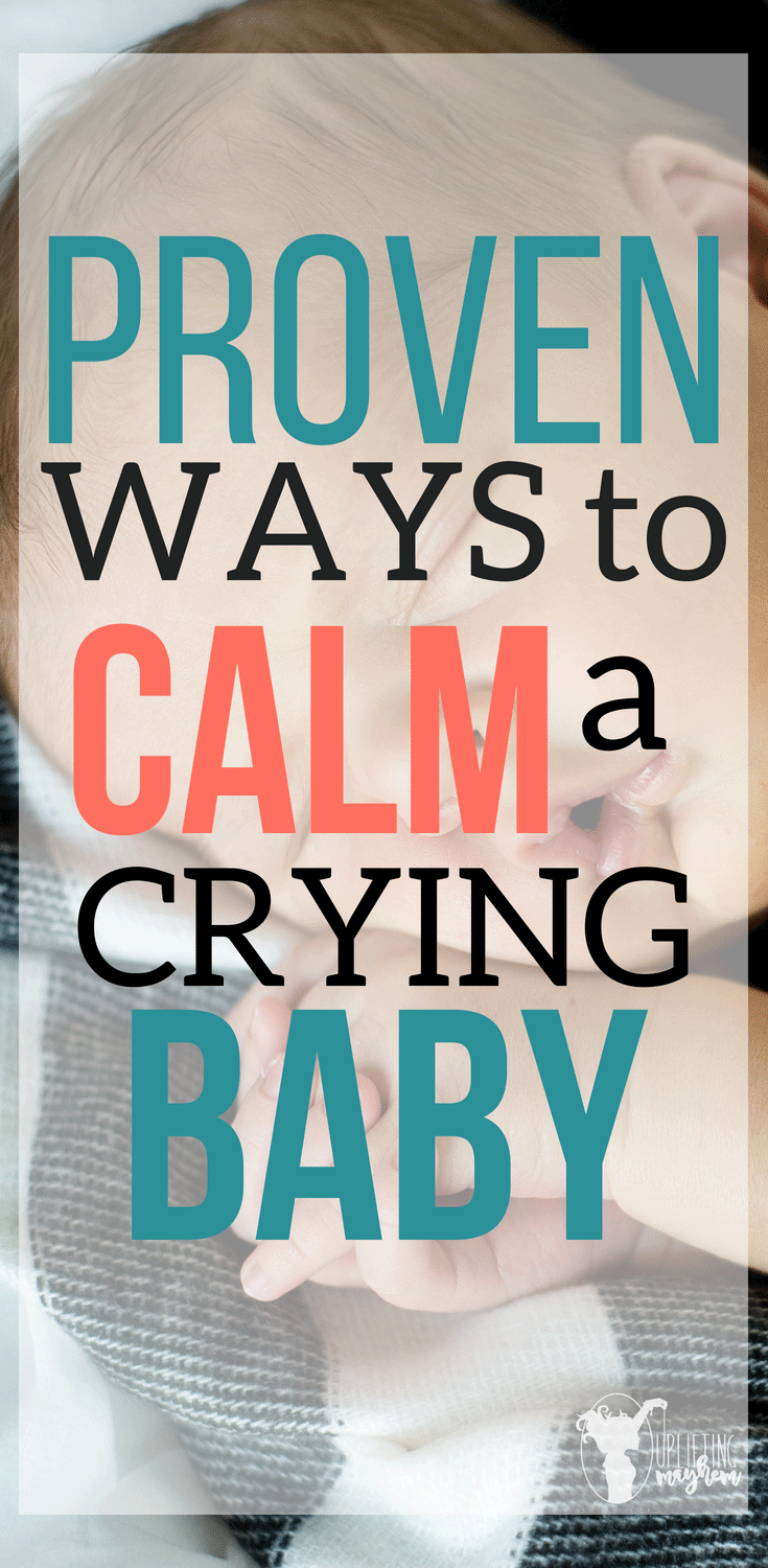 Fussy baby that cries a lot? Babies are a joy! When they are having a hard time and won't stop crying this can be frustrating! Here are proven ways to calm a crying baby