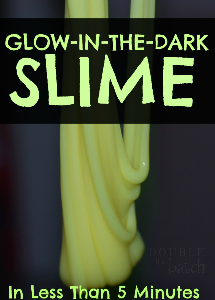 How To Make Glow In The Dark Slime