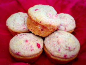 strawberry muffins