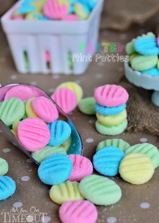 Pastel Mint Patties from Mom on Time Out