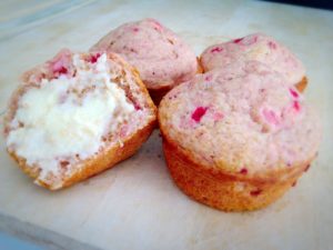 strawberry muffins