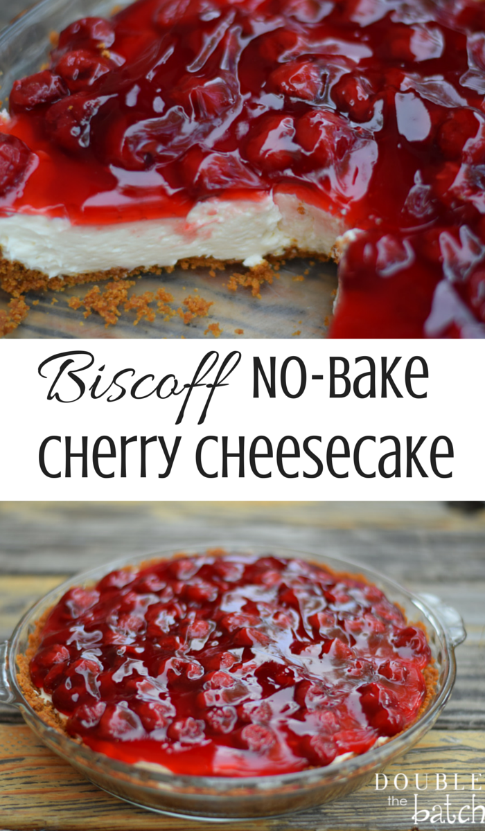 Award winning cheesecake recipe combined with Biscoff cookie crust! Simple and delicious!