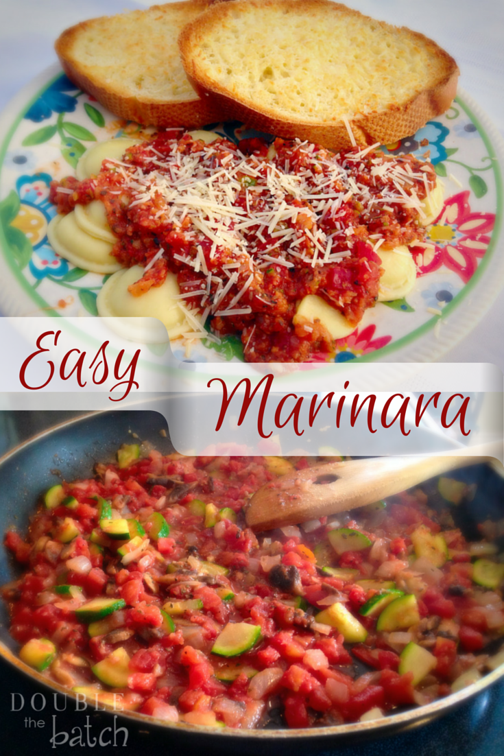 Easy Homeade Marinara Sauce