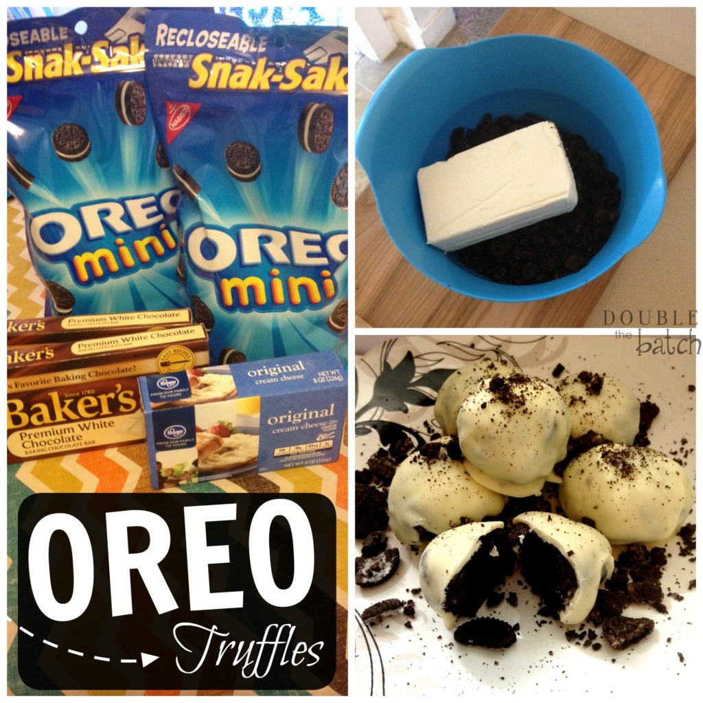 Oreo Truffles. 3 ingredients and a total HIT! I can never eat just one.