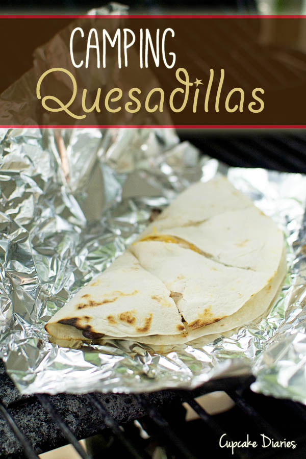 Camping Quesadillas by Cupcake Diaries