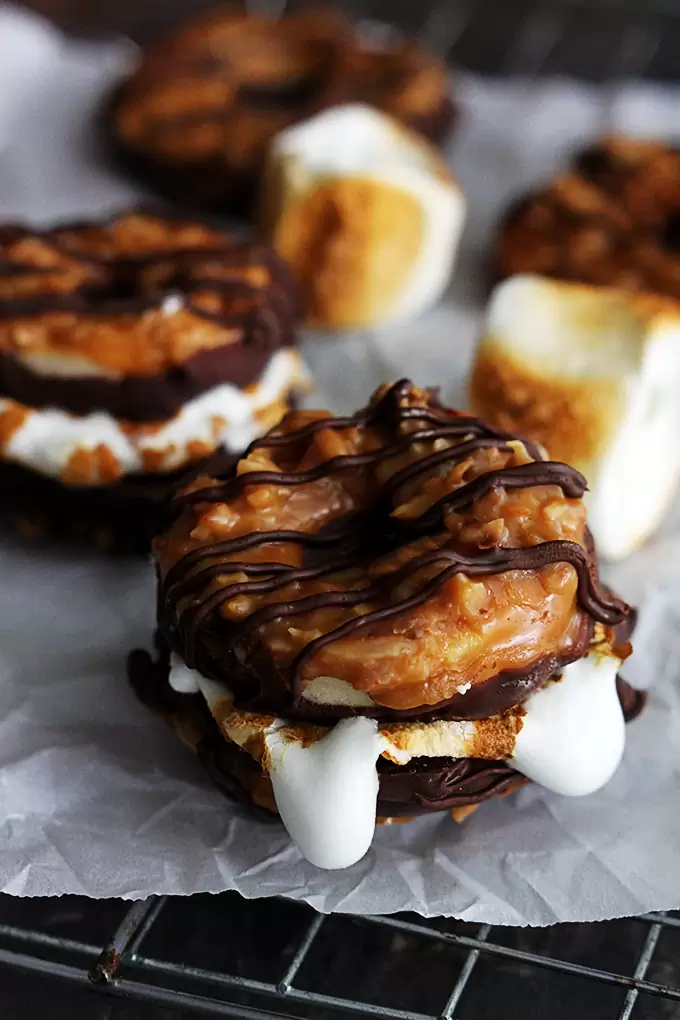 Samoa S'mores by Creme del a Crumb