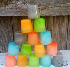 rainbow ice towers
