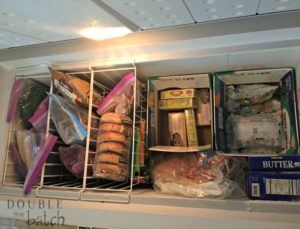 organize a chest freezer