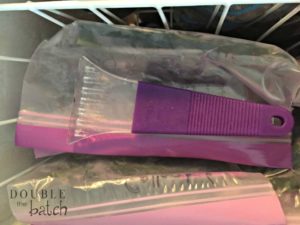 organize a chest freezer