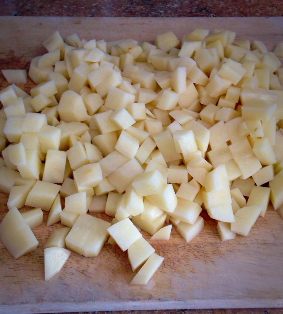 diced potatoes Uplifting Mayhem