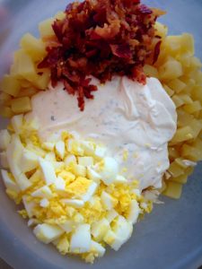 bacon ranch potato salad