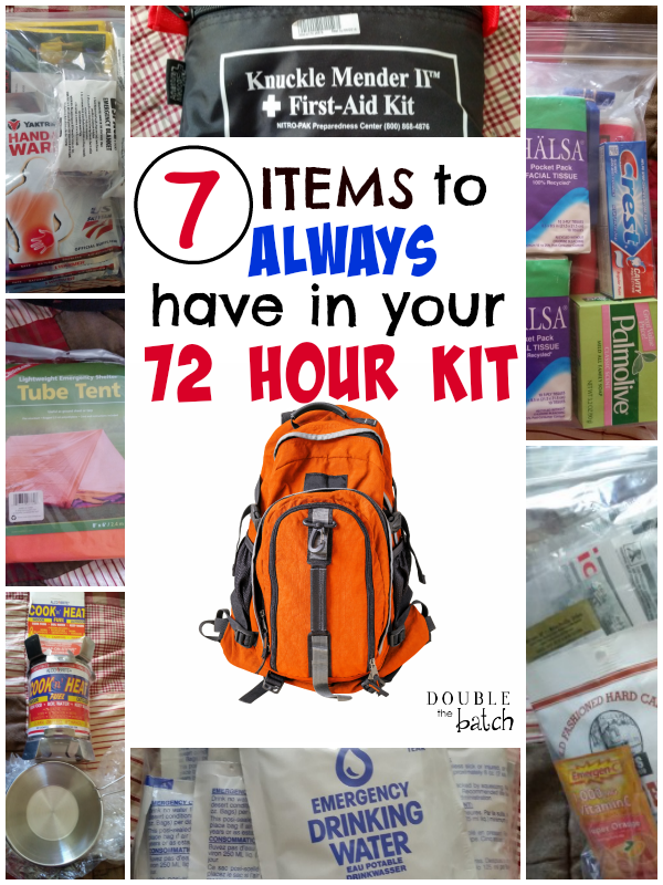 How To Make 72 Hours Kits For Kids